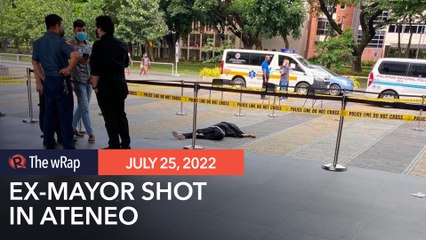 Download Video: Ex-Lamitan mayor, 2 others killed in shooting inside Ateneo de Manila