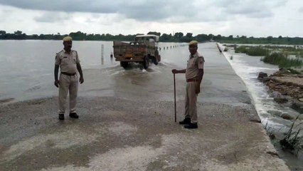 बनास पर लगाया पुलिस का पहरा