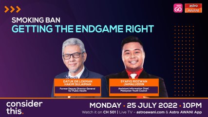 Consider This: Smoking Endgame (Part 2) - Laws Alone Insufficient?