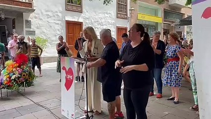 Bibiana Fernández inaugura el Love Festival de La Palma