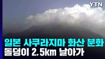 日 사쿠라지마 화산 이틀 연속 분화..기상청 