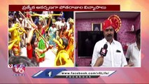 Lal Darwaja Bonalu 2022:Posanis Keeping Pothuraju Tradition For Over 100 Years | V6 News