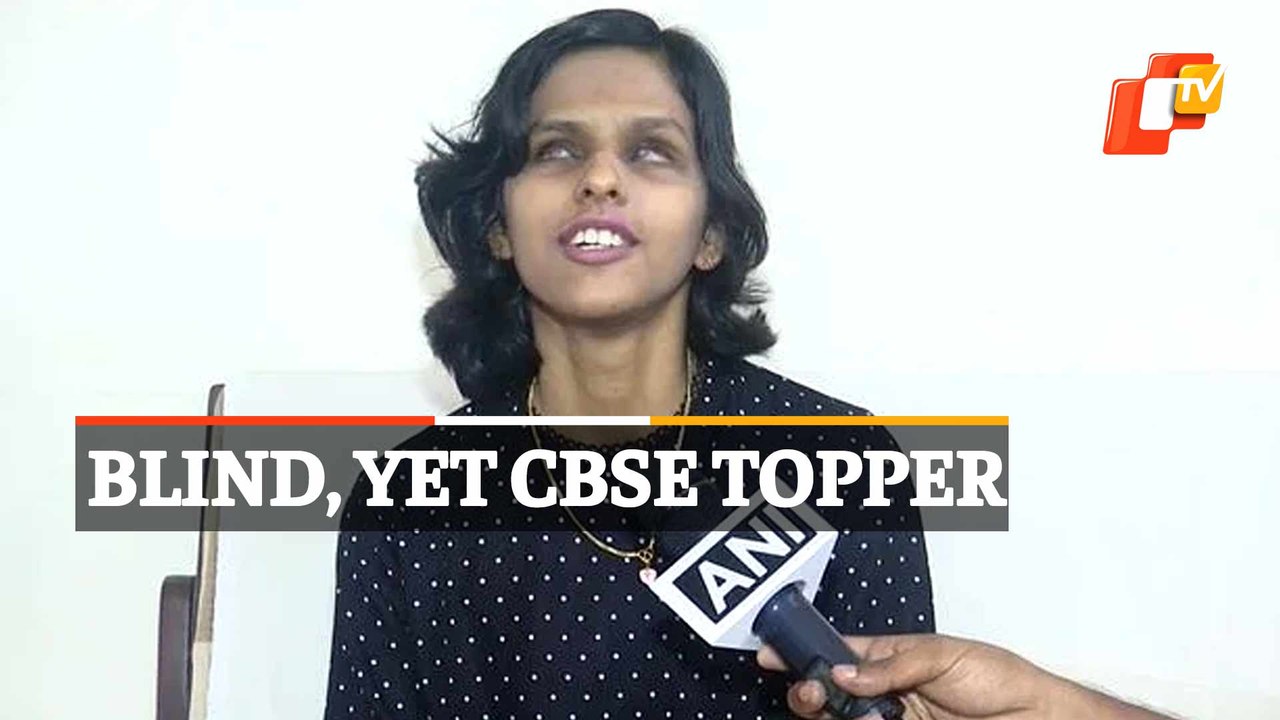This CBSE Topper Is Visually Challenged & Scored 496/500