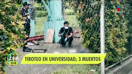 Tiroteo en Universidad de Filipinas deja tres muertos