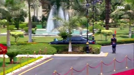 الرئيس السيسي يستقبل نظيره الصومالي بقصر الاتحادية.. وجلسة مباحثات موسعة بين وفدي البلدين