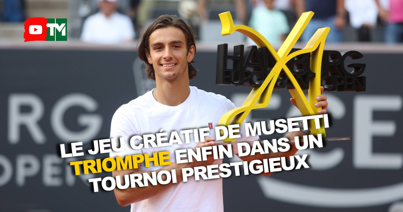 VIDÉO : Le jeu créatif de Musetti triomphe enfin dans un tournoi prestigieux