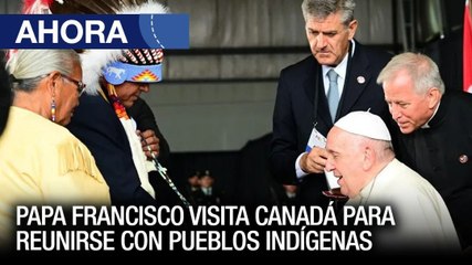 Papa Francisco visita Canadá para reunirse con pueblos indígenas - 25Jul - VPItv