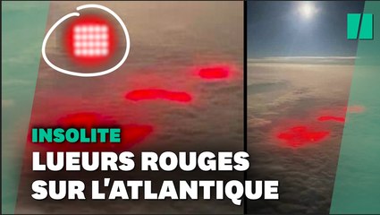Une mystérieuse lueur rouge dans l’océan Atlantique déchaîne les imaginations