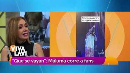 "Qué se vayan": Maluma expulsa a fans de su conicerto