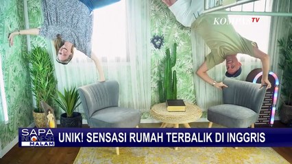 Unik! Rumah Bergaya Upside Down di Inggris Bagai Magnet yang Menarik Minat Pengunjung