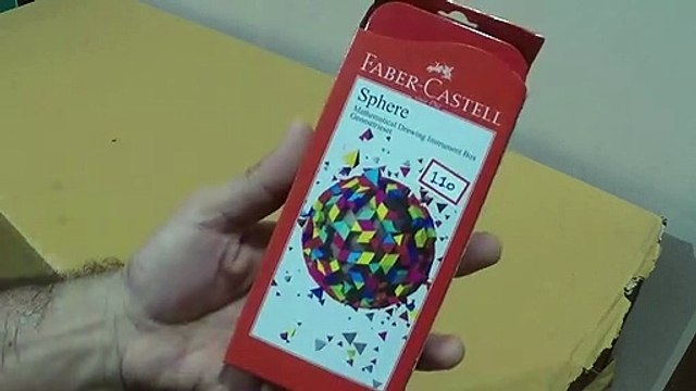 Unboxing and Review of FABER-CASTELL Sphere Geometry Box for students