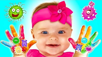 Angelina shows how to wash hands not boring at soap factory