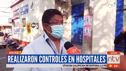 Realizaron controles en hospitales