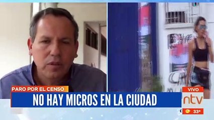 No hay transporte publico en jornada de paro