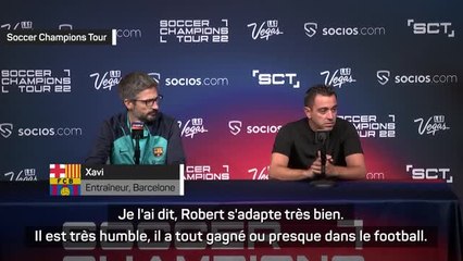 Barcelone - Xavi sur Lewandowski : "Son adaptation se passe très bien"