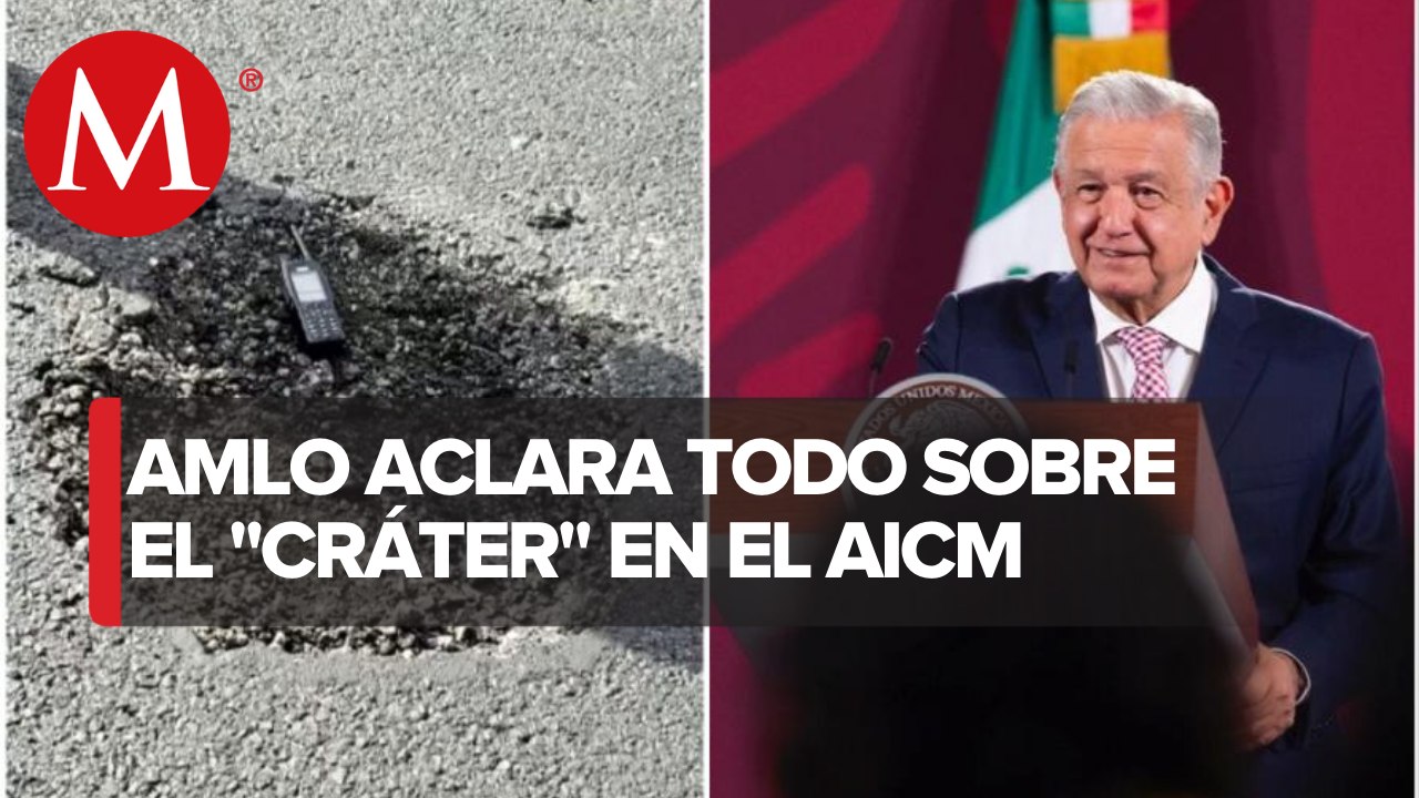 AMLO responde a campaña que busca culpar al gobierno de fallas en AICM