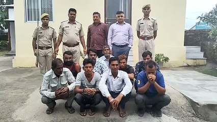 Now screws on bookies, nine gamblers arrested