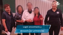 Mujer se reencuentra con su padre después de 40 años