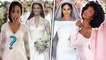 Trying Celebrity Wedding Dress KNOCK-OFFS?! * Khloe Kardashian, Meghan Markle & more *
