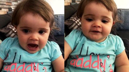 'Adorable little girl makes funny but accurate animal sounds for the first time  '