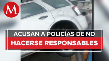 Patrulla choca contra vehículo en alcaldía Cuauhtémoc