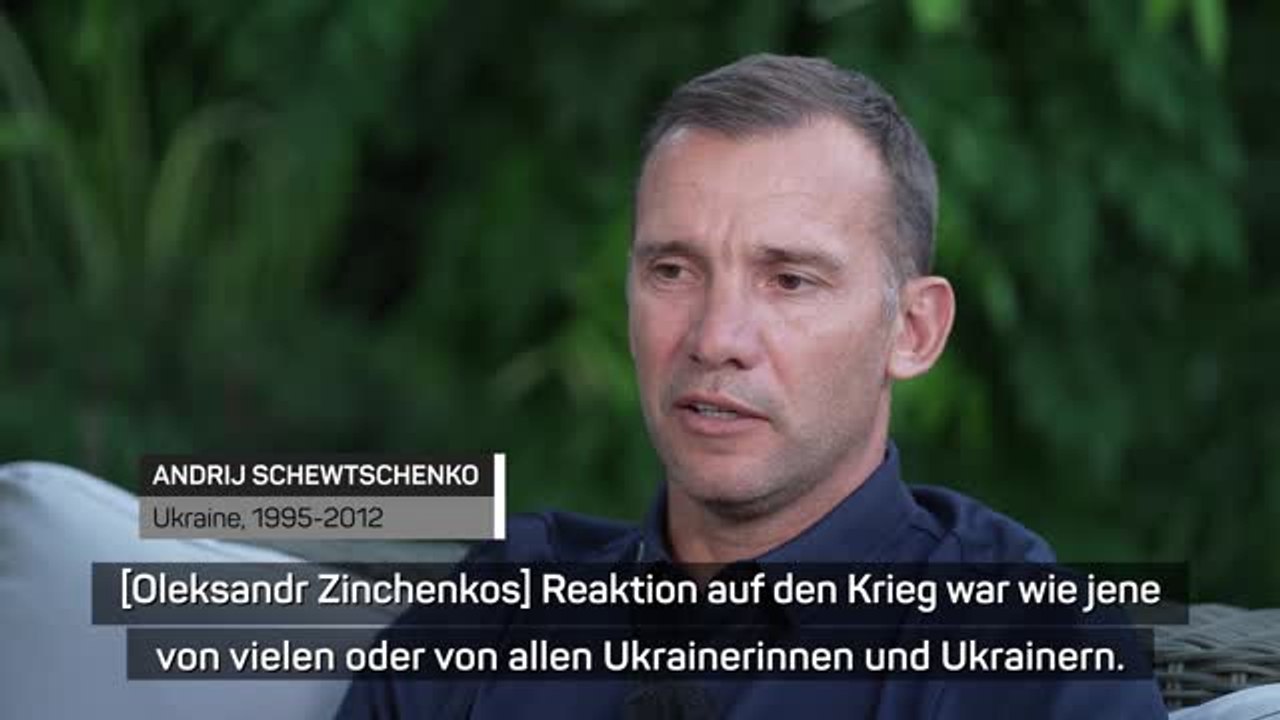Schwetschenko: Zinchenko hat viel für Ukraine getan