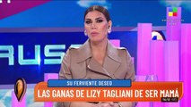 Flor de la V habló de las ganas de ser madre de Lizy Tagliani