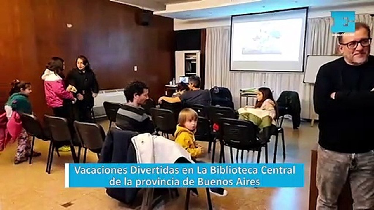 Vacaciones Divertidas en La Biblioteca Central de la provincia de Buenos Aires
