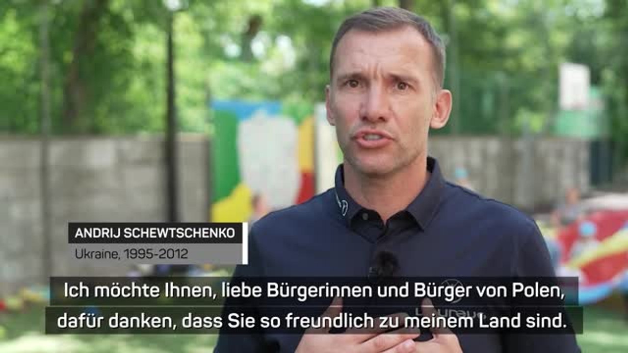 Schewtschenko dankt Lewandowski für Ukraine-Hilfe