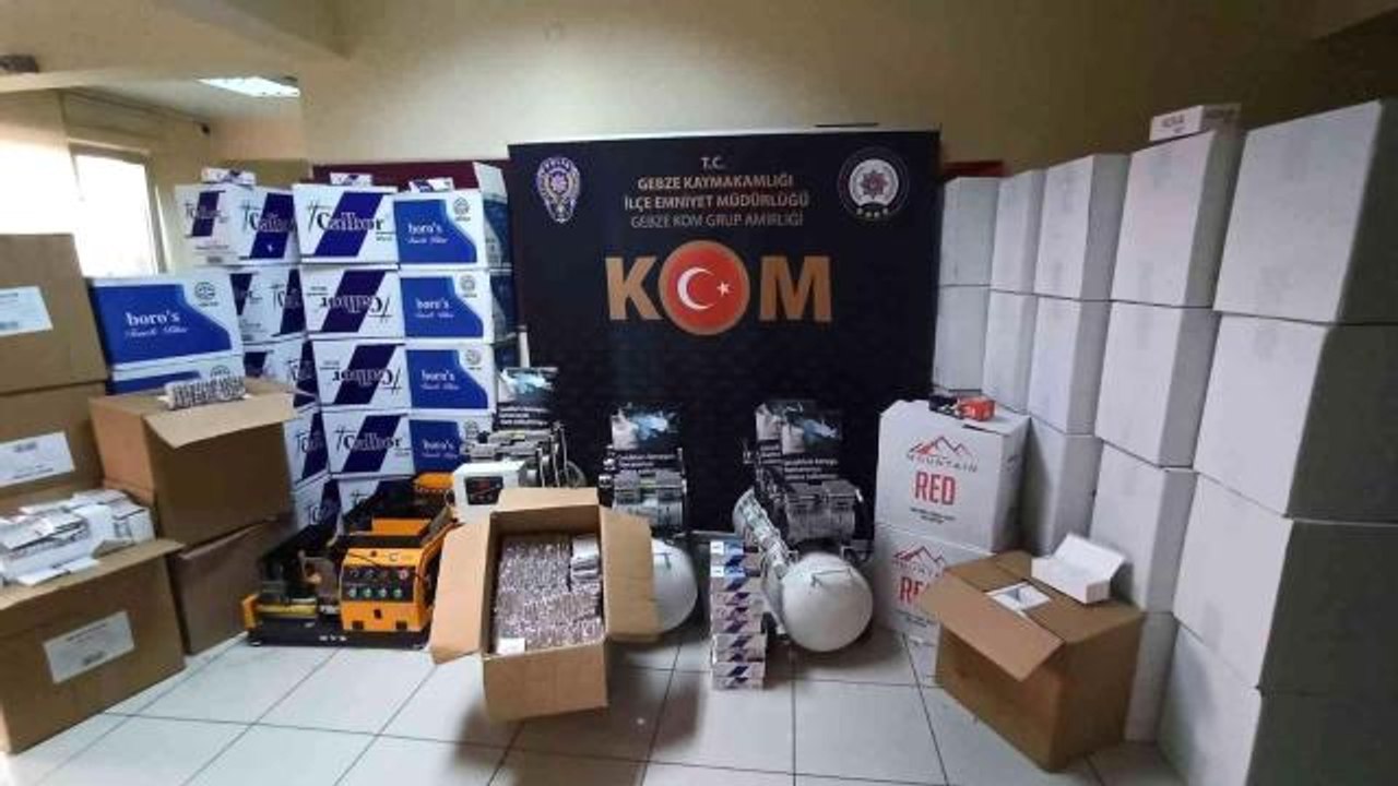 Polis ekipleri kaçak sigaraya geçit vermiyor