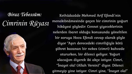 Dursun Gürlek Biraz Tebessüm_ Cimrinin Rüyası