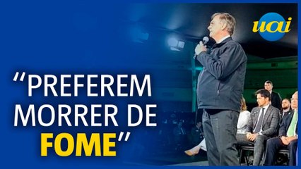 Bolsonaro relaciona preservação ambiental à fome