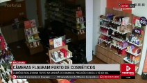 Câmeras flagram furto de cosméticos em loja de Apucarana; veja