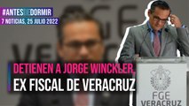 Detienen a Jorge Winckler por presunta desaparición forzada: FGE Veracruz