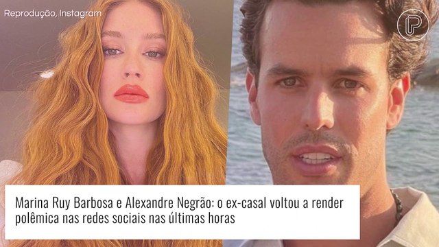 'A questão era Marina': por que internautas especulam que a família de Alexandre Negrão tinha problemas com a atriz?