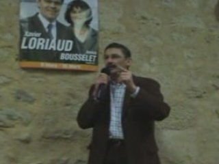 Intervention de Denis Baldes, élections cantonales de Blaye