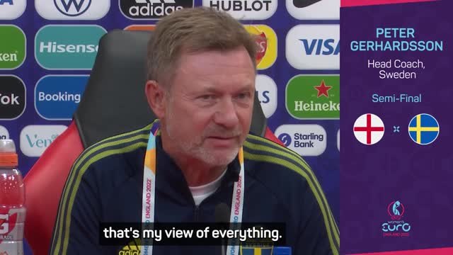 Gerhardsson 'doesn't think about' being underdogs ahead of semi-final