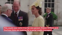 Do You Want To Work For William and Kate? THIS Is Your Chance!