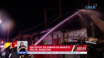 Isa patay sa sunog sa Makati; Isa pa, sugatan | UB