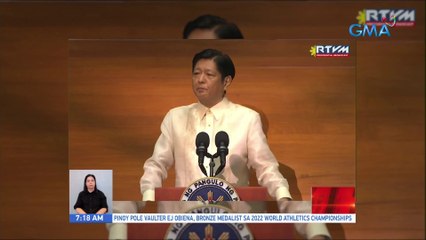 19 priority bills ni PBBM iminungkahi sa Kongreso sa kanyang unang SONA | UB