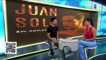 Juan solo habla de su presentación en el Teatro de la Ciudad Esperanza Iris