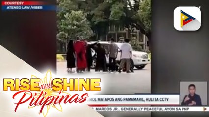 Pagtakas ni Chao Tiao Yumol matapos ang pamamaril, huli sa CCTV