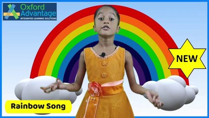  Rainbow song for kids || oxford advantage rainbow song for kids || all the colors of the rainbow