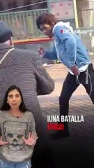 Una batalla épica: hombre de 92 años hizo un duelo callejero con un bailarín