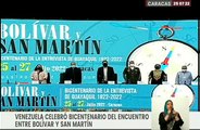 En Venezuela se conmemora el Bicentenario del encuentro de Bolívar y San Martín