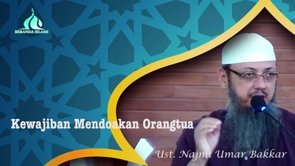 Kewajiban Anak Sholeh Mendoakan Orangtua