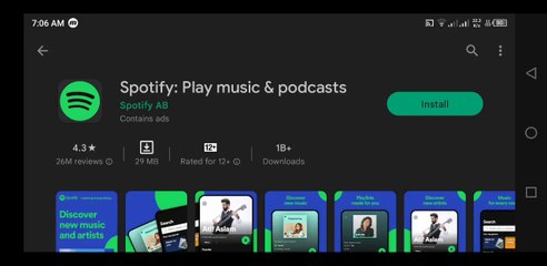 How to use Spotify App In Android Complete Information