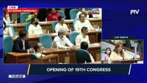WATCH: First regular session of the Senate under the 19th Congress at the Batasan Pambansa | July 25, 2022