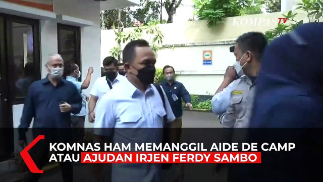 Bharada E dan Seluruh Ajudan Ferdy Sambo Dipanggil Komnas HAM