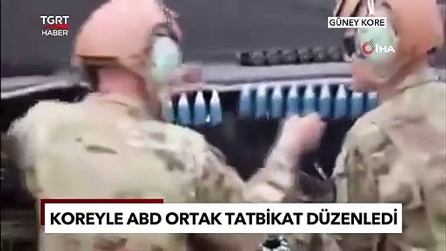 ABD Ordusu Güney Kore'de Askeri Tatbikat Düzenledi - TGRT Haber